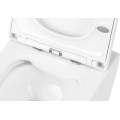 Унитаз подвесной Uptrend Gravis Rimless TR2216 с сиденьем микролифт