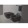 Унитаз подвесной Ideal Standard Tesi AquaBlade T0079V3 53,5x36,5 черный матовый
