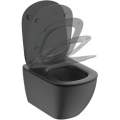 Унитаз подвесной Ideal Standard Tesi AquaBlade T0079V3 53,5x36,5 черный матовый