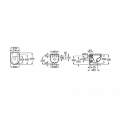 Унитаз подвесной Roca Meridian-N 346244000 Rimless