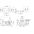 Унитаз подвесной Duravit Happy D с функцией биде 2550590000/611300002304300