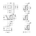 Унитаз пристенный Duravit Durastyle 2150090000