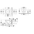 Унитаз подвесной Duravit D-Neo 45770900A1