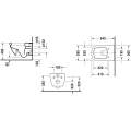 Унитаз подвесной Duravit Happy D.2 2221090000