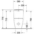 Унитаз приставной Duravit ME by Starck 2169090000