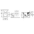 Подвесной унитаз Villeroy&Boch Venticello 4611R0R1