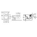 Подвесной унитаз Villeroy&Boch Venticello 4611RL01
