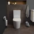 Унитаз напольный Teymi Solli T40203 безободковый, с сиденьем микролифт, белый