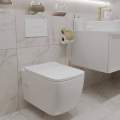 Унитаз подвесной Roxen Cube 530135-01X 36x51 с функцией биде и сиденьем дюропласт SoftClose