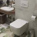 Унитаз подвесной Roxen Cube 530135-01X 36x51 с функцией биде и сиденьем дюропласт SoftClose