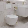 Унитаз подвесной Roxen Antares Bidet 36,5x48,5 с функцией биде белый