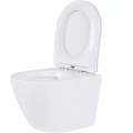 Унитаз подвесной Roxen Antares Bidet Tornado 530185-01XT 36,5x48,5 с функцией биде, сиденье Duroplast, Soft Close