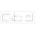 Умный унитаз Roxen Smart Turbo 670300-02 41x68 с функцией биде и импульсным смывом