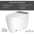 Умный унитаз Roxen Smart Turbo 670300-02 41x68 с функцией биде и импульсным смывом