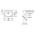 Умывальник Villeroy & Boch O'Novo 41615601