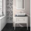 Раковина Kerama Marazzi Plaza накладная 55, белая глянцевая