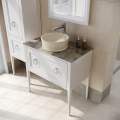Раковина Kerama Marazzi Circo накладная 36, песочная матовая