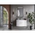 Раковина Kerama Marazzi Riva мебельная левая с крепежом  100, белая глянцевая
