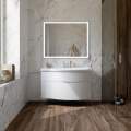 Раковина Kerama Marazzi Riva мебельная правая с крепежом 100, белая глянцевая