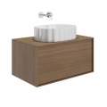 Раковина Kerama Marazzi Artbasin Conchiglia накладная 50, белая глянцевая
