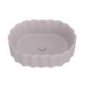 Раковина Kerama Marazzi Artbasin Conchiglia накладная 50, мальва матовая