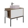 Раковина Kerama Marazzi Artbasin Conchiglia накладная 50, мальва матовая