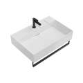 Раковина Kerama Marazzi Logica мебельная с одним отверстием 70, белая глянцевая
