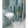 Раковина Kerama Marazzi CONO подвесная 44, белая глянцевая