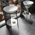 Раковина Kerama Marazzi CONO встраиваемая сверху 44, белая глянцевая