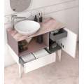 Раковина Kerama Marazzi CONO встраиваемая сверху 44, белая глянцевая