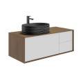 Раковина Kerama Marazzi ARTBASIN Sabbia накладная 50, черная матовая