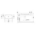 Раковина Duravit Luv 0379800000