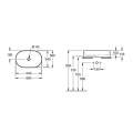 Умывальник Villeroy & Boch Collaro 4A1956RW