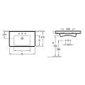 Умывальник Villeroy & Boch Subway 2.0 7175A0R1