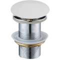 Умывальник Roxen Debba 570115 40x40 с донным клапаном PD01W белый