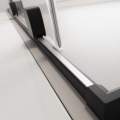 Шторка на ванну Radaway Furo SL Black PND II Right 120x150 стекла прозрачные, профиль черный