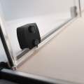 Шторка на ванну Radaway Furo SL Black PND II Right 120x150 стекла прозрачные, профиль черный