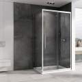 Душевой уголок Abber Schwarzer Diamant AG30100H-S90 100x90 стекла прозрачные, профиль хром
