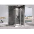 Душевой уголок Abber Sonnenstrand AG04100S-S70 100x70 стекла прозрачные, профиль хром