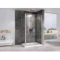 Душевой уголок Abber Sonnenstrand AG04100C-S80 100x80 стекла прозрачные, профиль хром