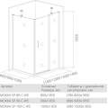Боковая часть GoodDoor MOKKA SP-90-C-WE 90х185
