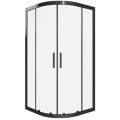 Душевой уголок GoodDoor COFE R-80-C-B 80x80
