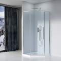 Душевой уголок Black&White Stellar Wind S815 CC 100x100 прозрачные стекла / профиль хром