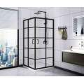 Душевой уголок Calani Delta 80x80 Black CAL-K6520