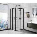 Душевой уголок Calani Vito 80x80 Black CAL-K6002