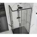 Душевой уголок Rea Punto Black 80x80 K4800