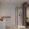 Душевой уголок Roxen Prima 90x90 стекла прозрачные, профиль хром
