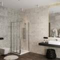 Душевой уголок Roxen Prima 90x90 стекла прозрачные, профиль хром
