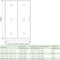 Душевая дверь GoodDoor Neo WTW-110-C-CH