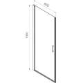Душевая дверь Vincea Alpha VDP-3AL600MT